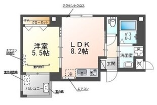 ラピスラズリの物件間取画像